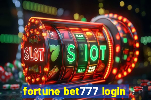 fortune bet777 login